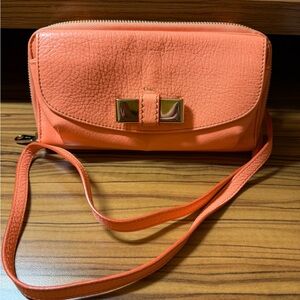 Chloe Leather 2 Way Bag - Clutch/Crossbody